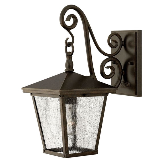 1430RB Hinkley Lighting Trellis - 1 Light Small Outdoor Wall Lantern-Regency Bronze Finish