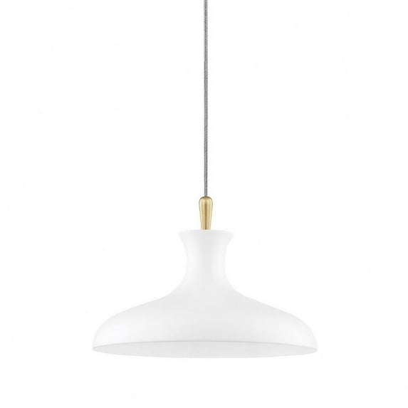 1 Light Small Pendant-Aged Brass Finish Bailey Street Home 735-Bel-4366012