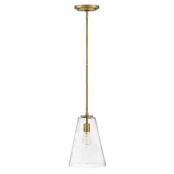 1 Light Small Pendant-Heritage Brass Finish Bailey Street Home 81-Bel-4543905