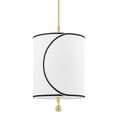 thumbnail image 1 of -1 Light Small Pendant In Transitional Style-11.5 Inches Wide By 18.75 Inches High-Aged Brass Finish Mitzi H381701s-Agb, 1 of 1