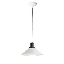 1 Light Small Pendant -Traditional Installation Maxim Lighting 11410Bkwt