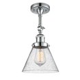 thumbnail image 1 of 1 Light Vintage Dimmable Led Semi-Flush Mount, 1 of 1