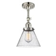 thumbnail image 1 of 1 Light Vintage Dimmable Led Semi-Flush Mount, 1 of 1