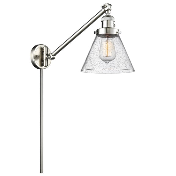 1 Light Vintage Dimmable Led Swing Arm