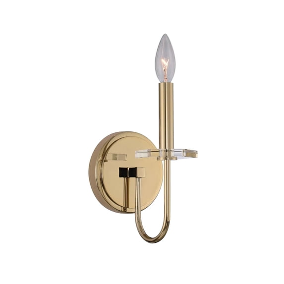 1 Light Wall Sconce In Contemporary Style-12 Inches Tall And 5 Inches Wide Allegri Lighting 031221-041-Fr001