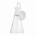 thumbnail image 1 of 1 Light Wall Sconce In Contemporary Style-16.25 Inches Tall And 7.25 Inches Wide-Textured White Finish Capital Lighting 650311Xw, 1 of 7