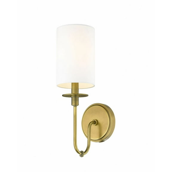 1 Light Wall Sconce In Traditional Style-15.5 Inches Tall And 5 Inches Wide Z-Lite 809-1S-Rb-Wh