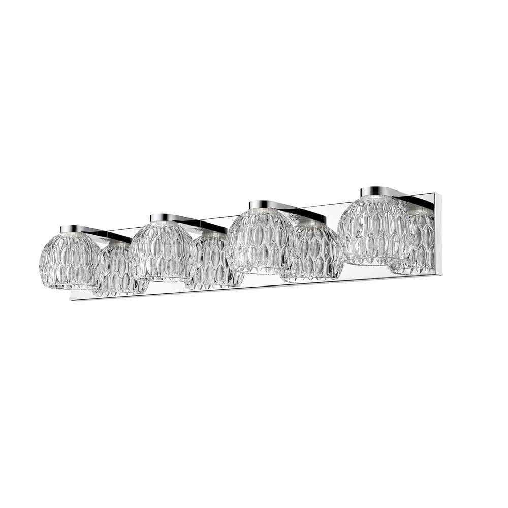 Lauren Matte Black 8.5" Modern Wall Sconce with Clear Flared Glass