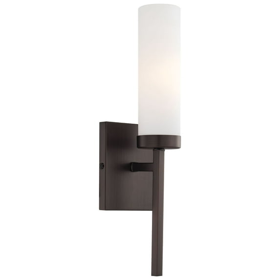 1 Light Wall Sconce In Transitional Style 15.25 Inches Tall By 4.25 Inches Wide-Copper Bronze Patina Finish Minka Lavery 4460-647