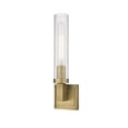 thumbnail image 1 of 1 Light Wall Sconce In Transitional Style-16.75 Inches Tall And 4.5 Inches Wide Z-Lite 3031-1S-Rb, 1 of 7