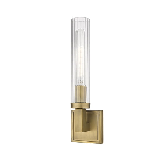 1 Light Wall Sconce In Transitional Style-16.75 Inches Tall And 4.5 Inches Wide Z-Lite 3031-1S-Rb