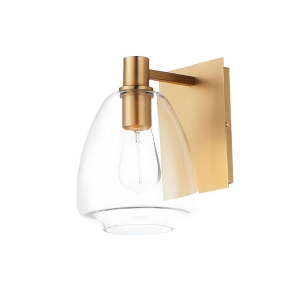 11111CLSBR Maxim Lighting Babylon - 1 Light Wall Sconce-Satin Brass Finish