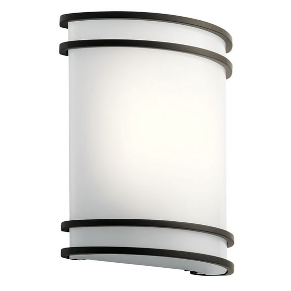 11319OZLED Kichler Lighting 1 Light Wall Sconce - with Utilitarian inspirations - 10.75 inches tall by 9.5 inches wide-Olde Bronze Finish