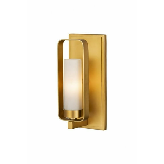 1 Light Wall Sconce in Fusion Style 4.5 inches Wide By 10.25 inches High-Tawny Brass Finish Bailey Street Home 372-Bel-4529420