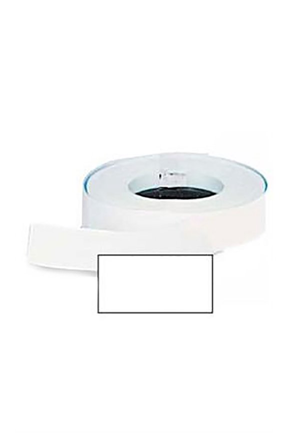 1-Line White Labels for Monarch Model 1131 3/8"H x 3/4"W- 8 rolls per sleeve