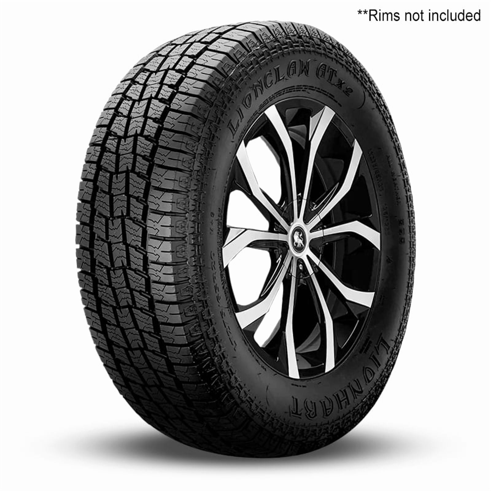 1 Lionhart Lionclaw ATX2 LT 245/75R17 All Terrain [40K Mileage Warranty 10 PLY] LHSTATX1775010 / 245/75/17 / 2457517