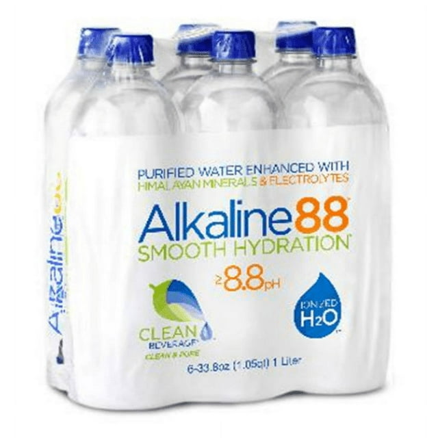 Alkaline 88 Water Where To Buy 1 Liter 6-Pack Alkaline 88 Water - Walmart.com