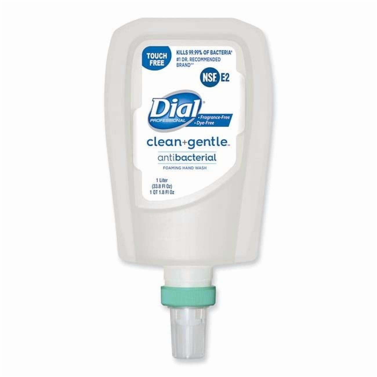1 Liter Clean Plus Gentle hygienic Foaming Hand Wash Refill for Fit Touch Free Dispenser, Clear - 3 Count