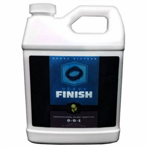 1 Liter - Heavy Finish - Grow and Bloom Enhancement Additive - Flushing Agent - FINISH1L