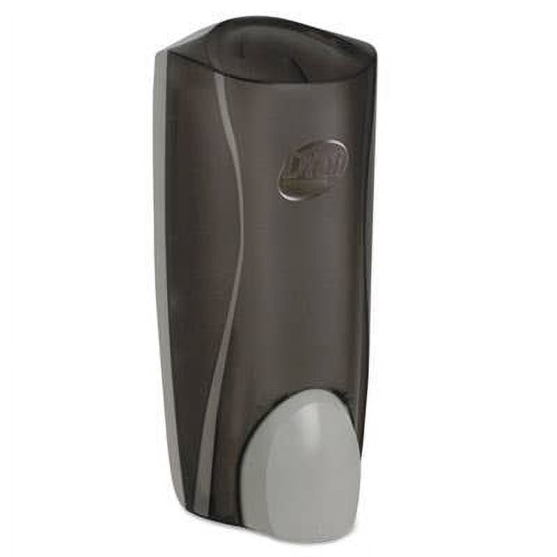 Smoke Acrylic 1-Liter Manual Liquid Soap Dispenser
