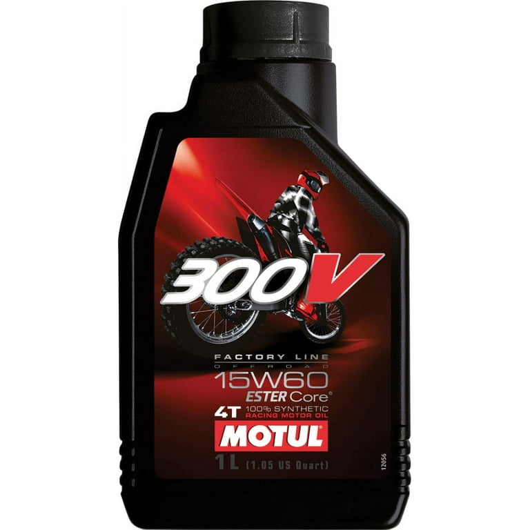 1 Liter Motul 300V Offroad 4T 5W40 Full Synthetic Oil 