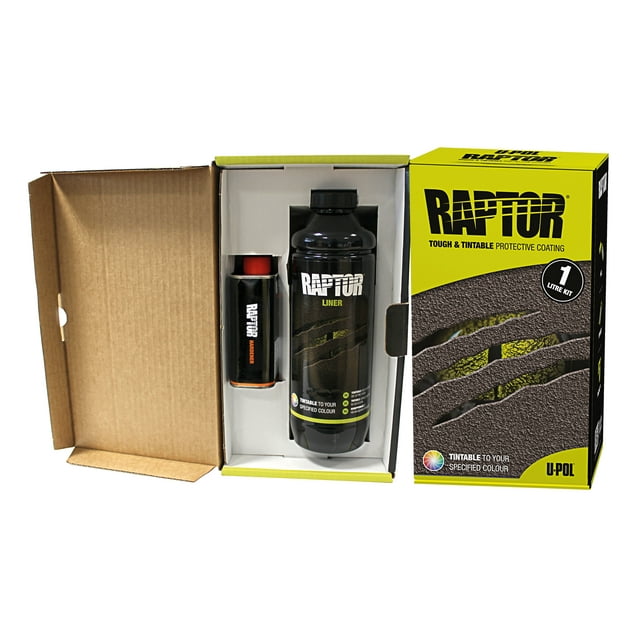 UPOL Raptor Bed Liner, Tintable, 1 Quart Kit, 4802