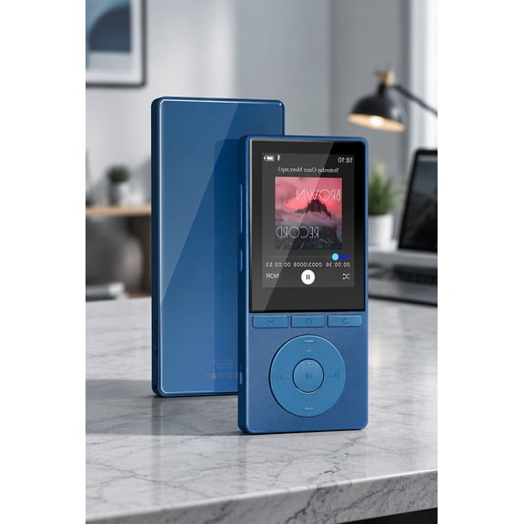 1 MP3 Player with Bluetooth 5.3, 64GB Storage Expandable to 128GB, 2.4 Inch Color Screen, Built In , Voice Recorder, E-Book Reader, Earphone Included
