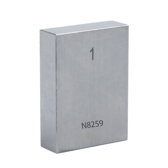 1" Machinists Grade Gage Block With Temperature Stability for Laboratory Equipment Calibration On Site Measurement Tasks