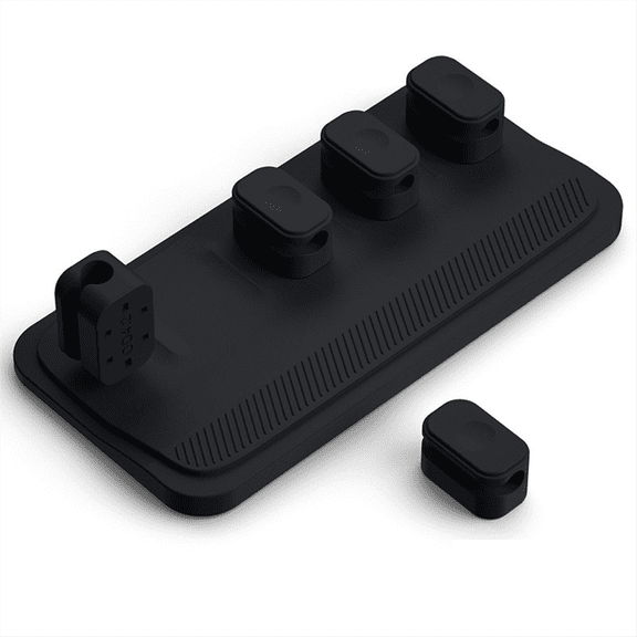 1 * Magnetic Mouse Cable Wire Organizer-Black