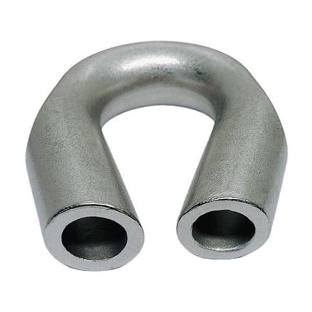 1" Marine Wire Rope Thimble Captive Tube Thimble Stainless Steel T316