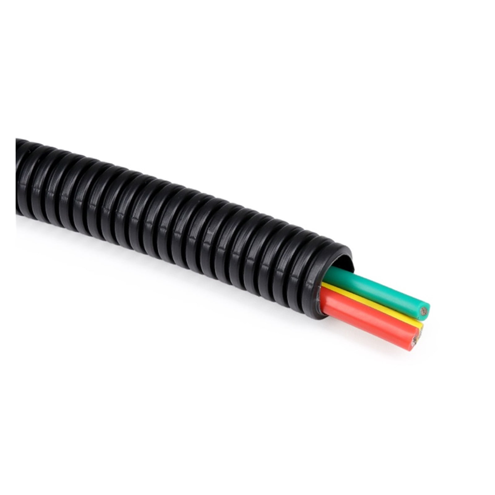 Protection Metre 1 Meter PP Corrugated Tube Harness Motor Electrical Wire Threading ...