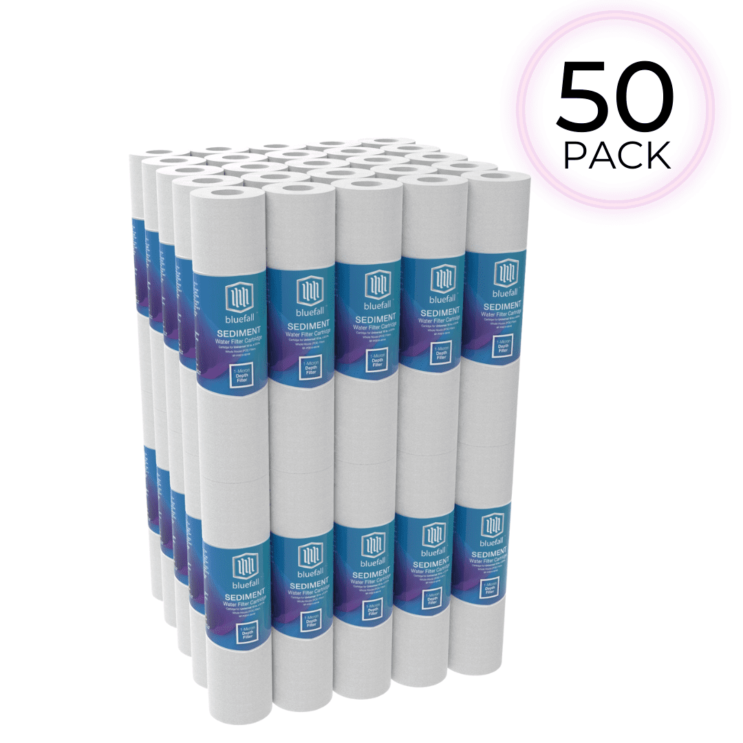 1-Micron Sediment Water Filter Replacement Cartridge for 10 in. x 2.5 in.  (POE) Whole House Systems 20 Pack 