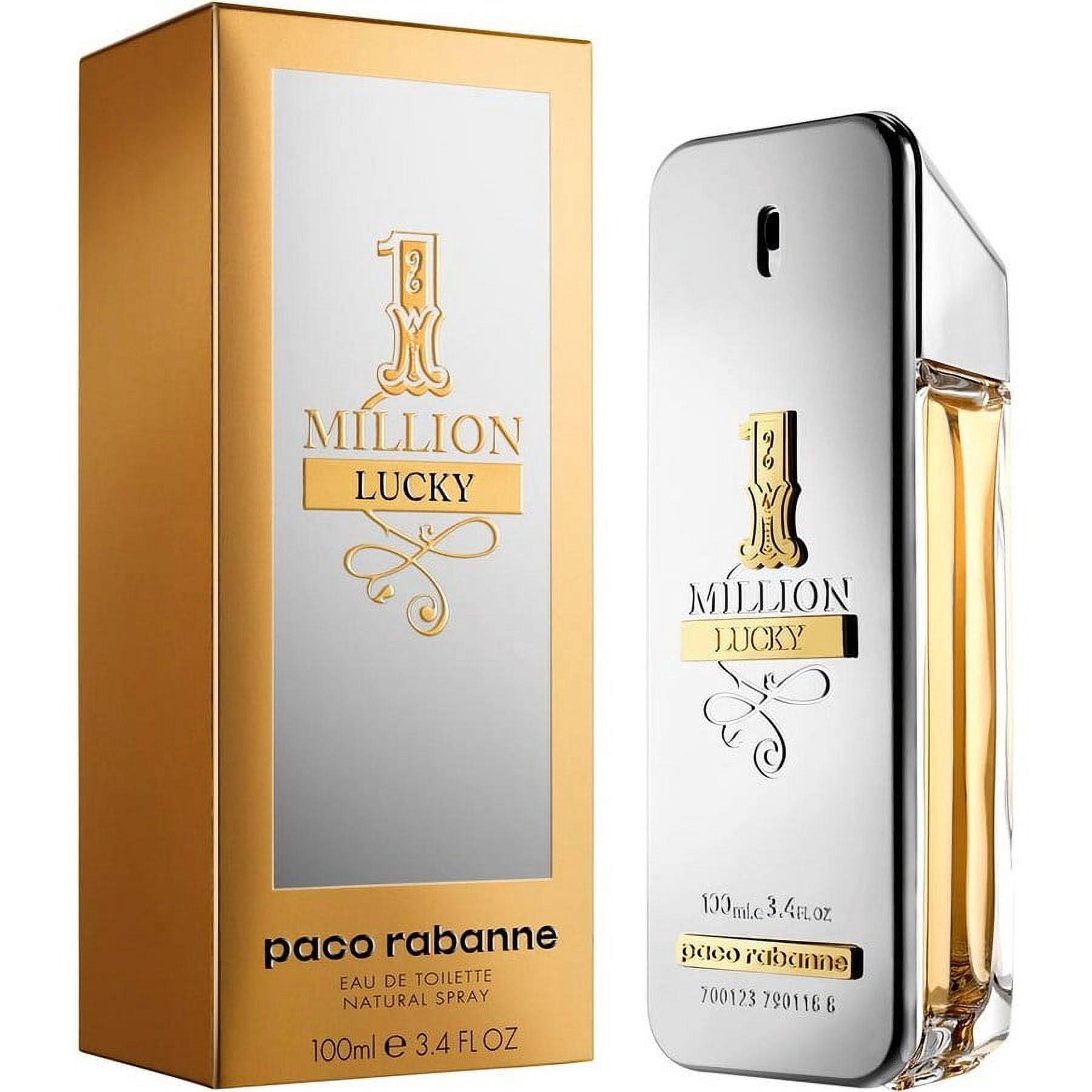 廃盤Paco Rabanne One Million Lucky 100ml Paco Rabanne 1 Million Lucky Men's Night Perfume, 3.4 Oz Eau De