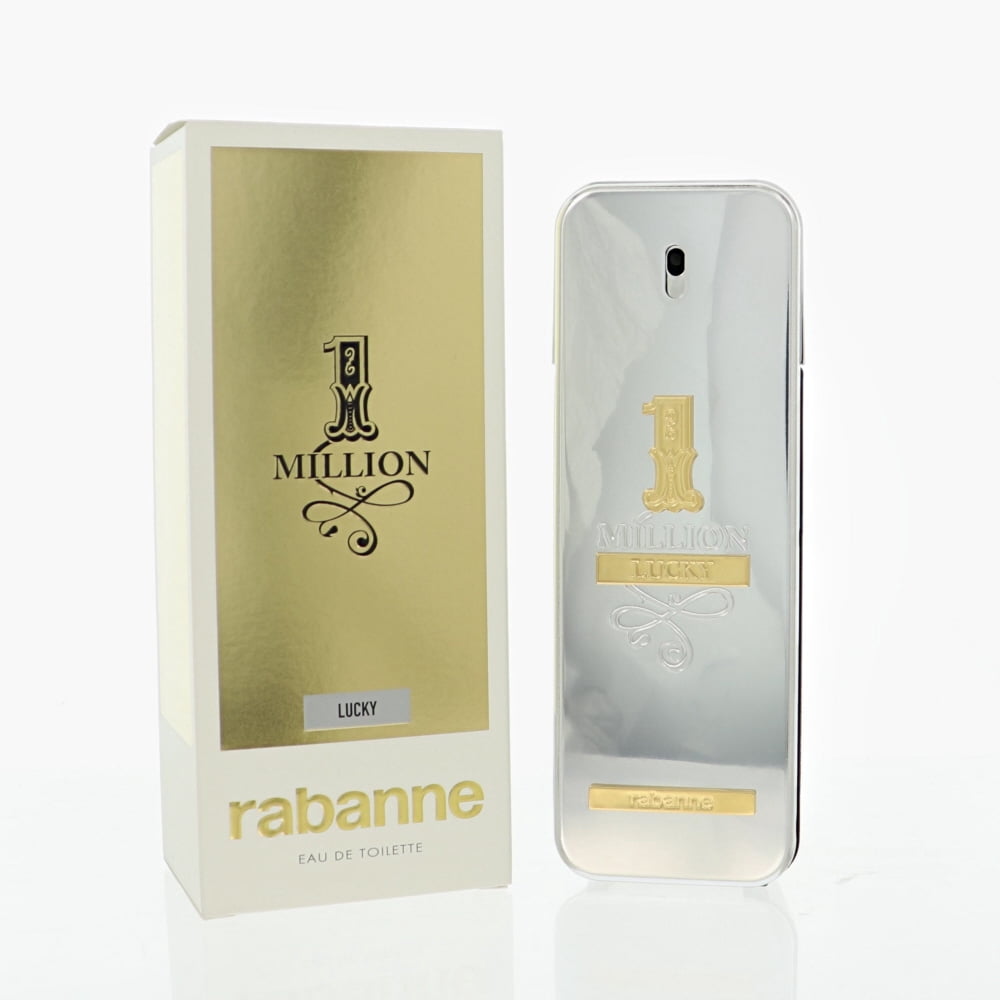 Paco Rabanne 1 Million Lucky Men's Night Perfume, 3.4 Oz Eau De