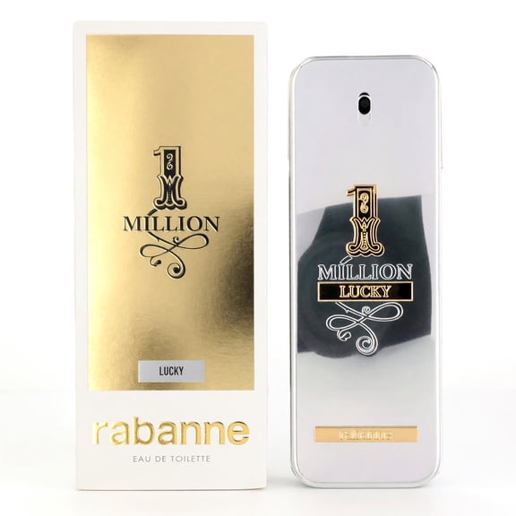 1 Million Lucky by Paco Rabanne 3.4 oz EDT for men