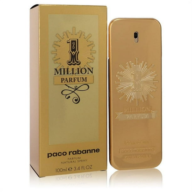 1 Million Parfum by Paco Rabanne Parfum Spray 3.4 oz for Men - Walmart.com