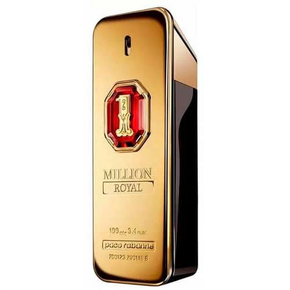 1 Million Royal by Paco Rabanne, 3.4 oz Pure Parfum Spray for Men ...