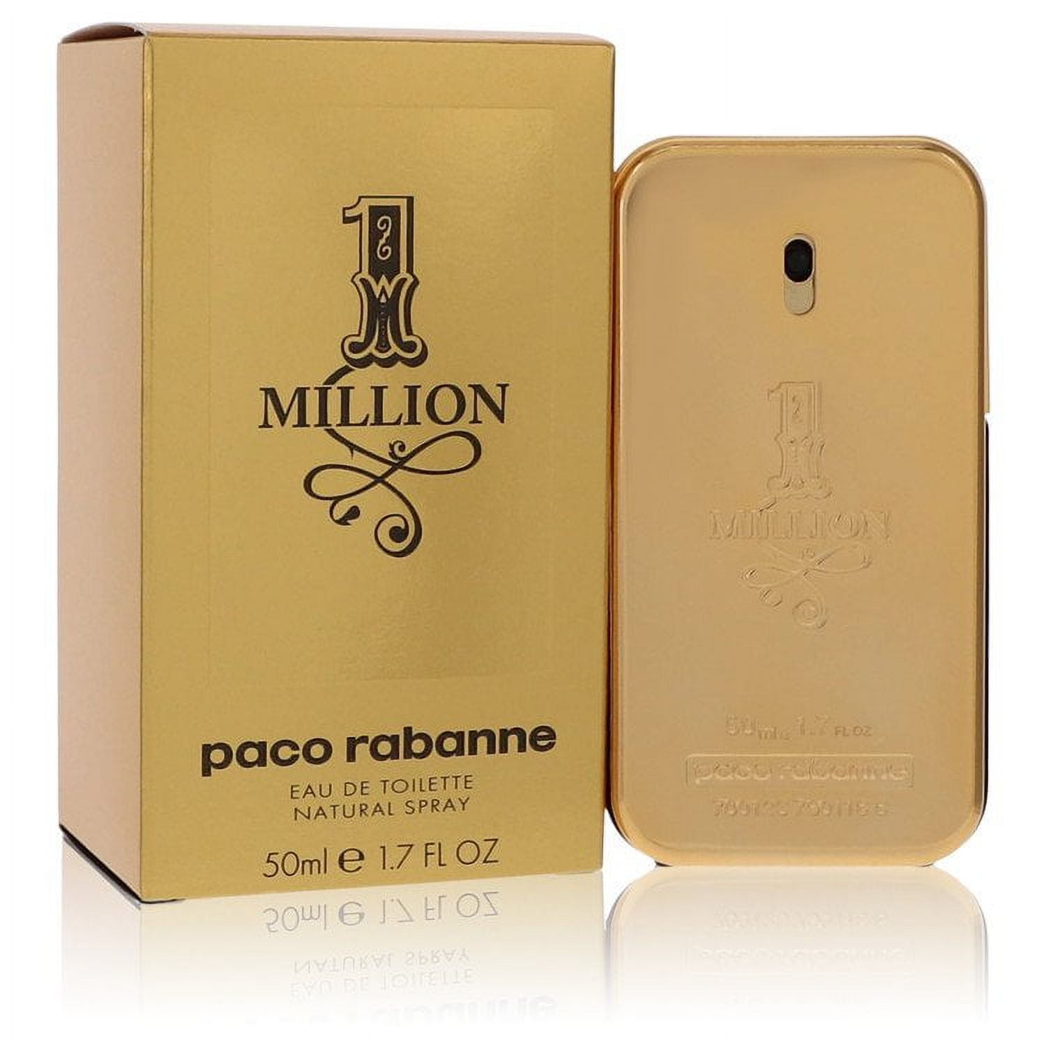 1 Million by Paco Rabanne - Men - Eau De Toilette Spray 1.7 oz ...