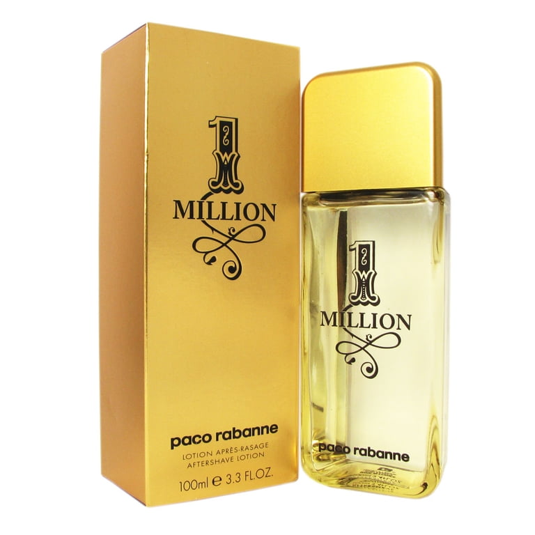 Paco Rabanne, After Shave Lotion, 3.3 oz, 1 Million for Men