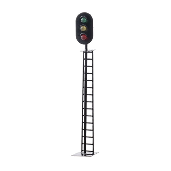 1 Miniature Railway Train Signals Pretend for Play Hobby Building Model Accessories Signs Girl’s Gi