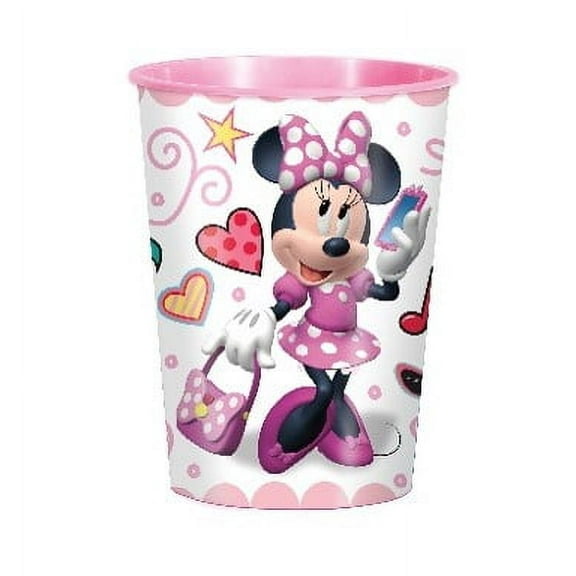1 Minnie Mouse Plastic Cup