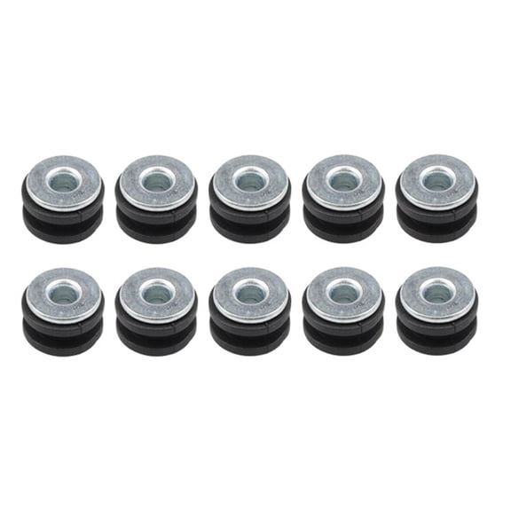 1. Motorcycle Fairing Grommets with Buffer Washer Pressure Relief Cushion Rubber Bolts