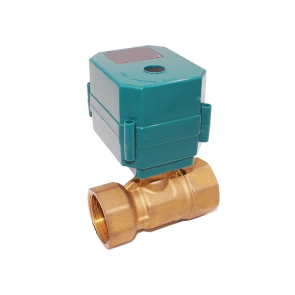 1" Motorized Ball Valve Stainless Steel 2-Way Full Bore Big Torque Ball Valve 2/3 Wire Electric Actuator ,Convenient to Use