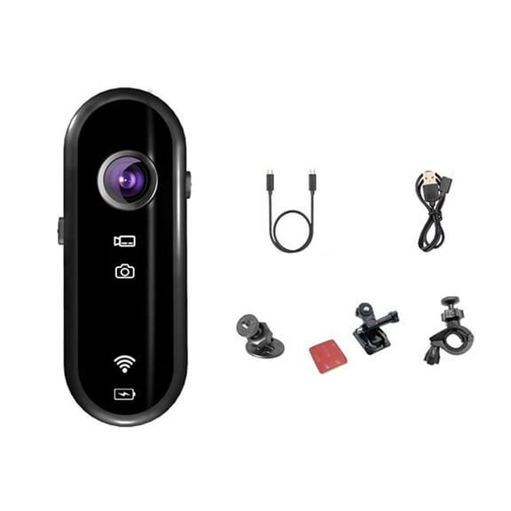 1 * Multifunctional sports camera set-Black