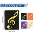 thumbnail image 1 of 1 Music Score Folder Sheet Music Folder 60 Pages Sheet Music /Holder Letter Size Writable & Detachable Choir Folder, 1 of 9