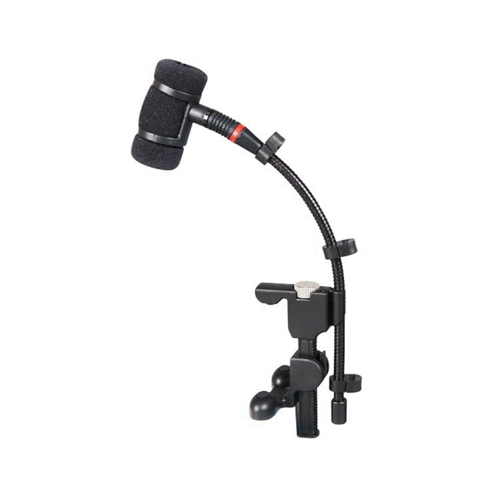 1*Musical instrument microphone clip-Black
