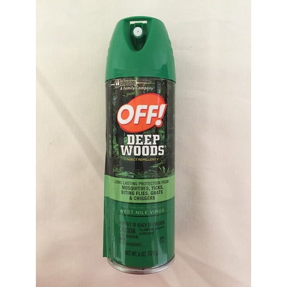 1 NEW OFF DEEP WOODS INSECT REPELLENT 6oz SPRAY AEROSOL WEST