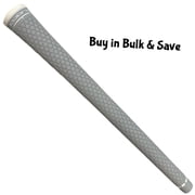 1 NEW RARE Cobra / Lamkin R.E.L. Standard 60R Grips - Grey / White Retail $10