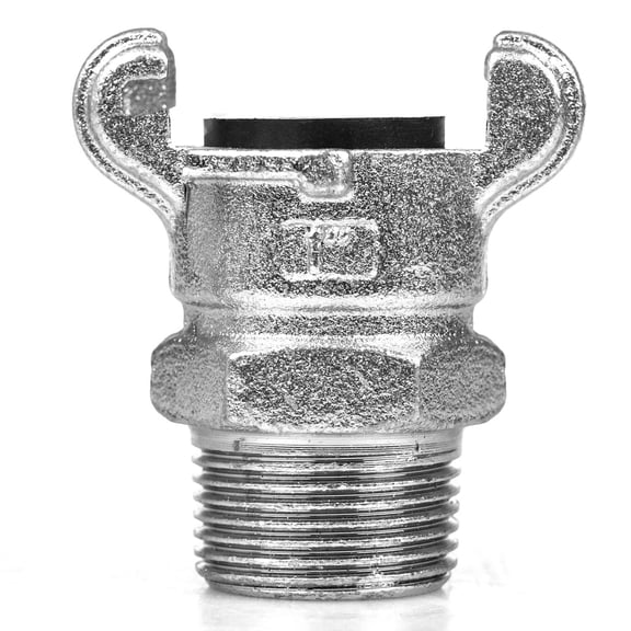 1" NPT Male Chicago Air Coupling Twist Lock Claw Style Universal Ductile Iron