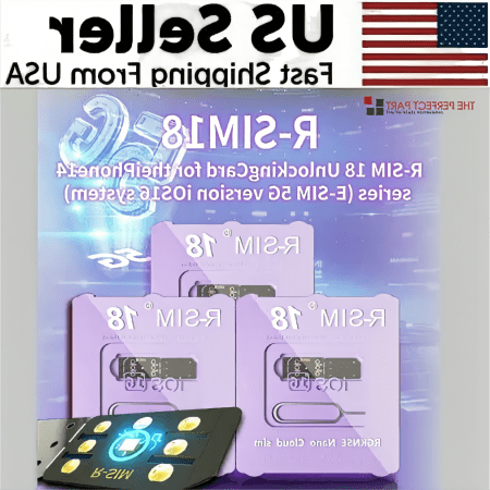 1 Nano SIM Unlock Card for 14 Plus 13 12 11 Pro Max X XR iOS 16 Compatible Multi-Carrier Use